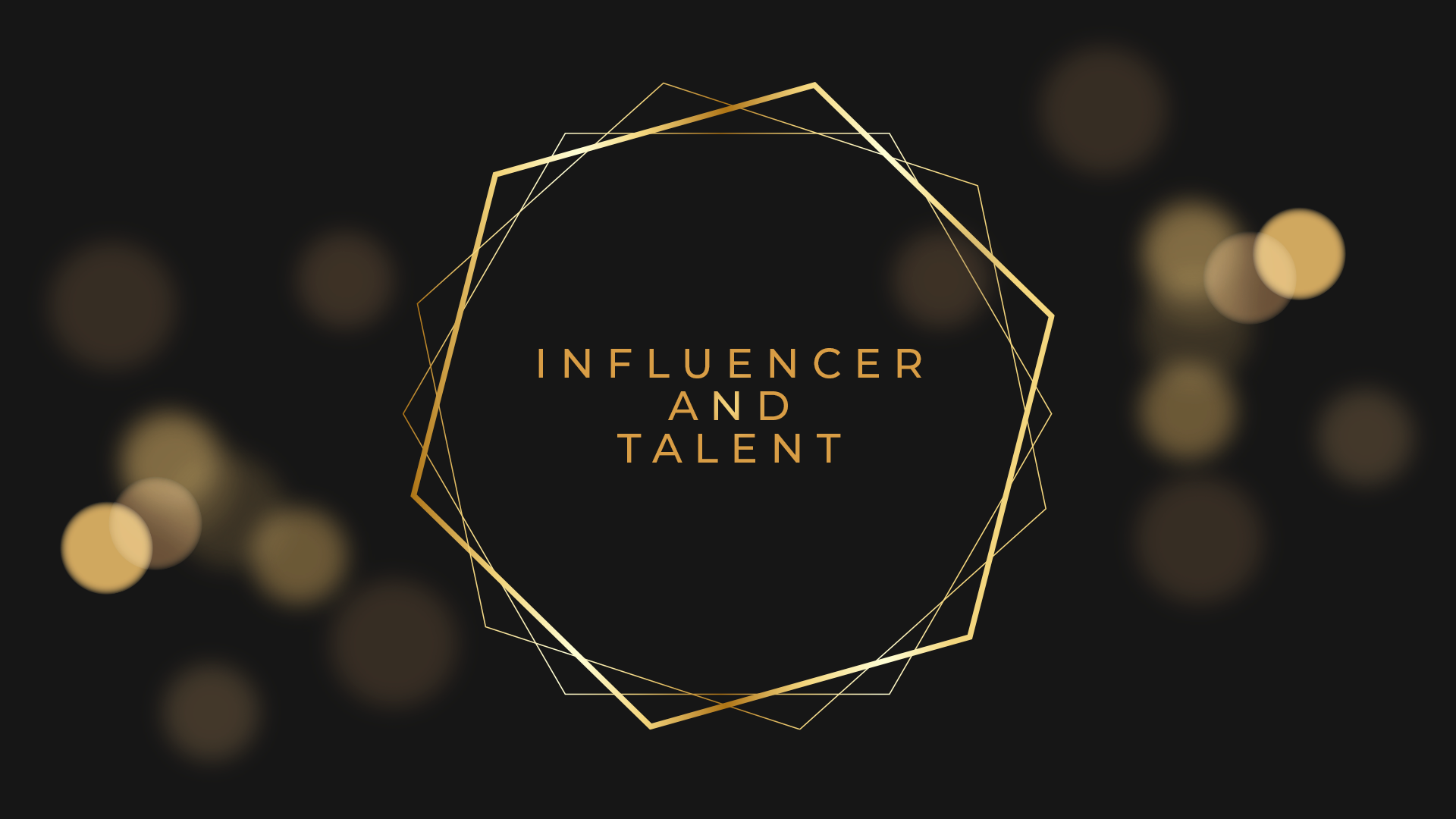 Influencer and Talent