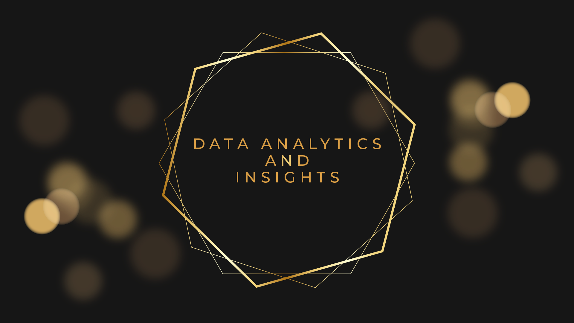 Data Analytics and Insights