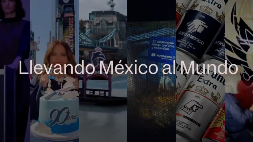 90 AÑOS LLEVANDO MÉXICO AL MUNDO